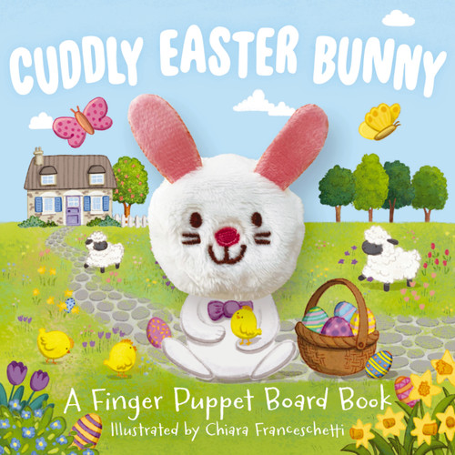 Cuddly Easter Bunny: A Finger Puppet Board Book book cover by Editors of Applesauce Press