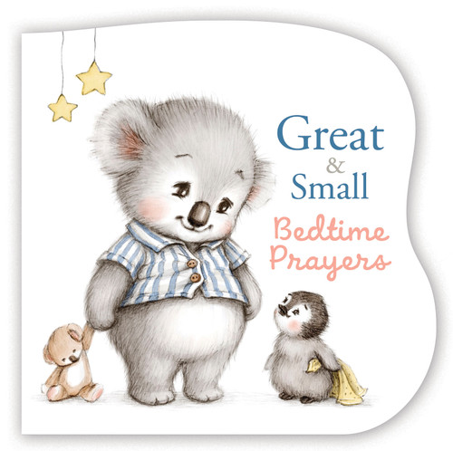 Great and Small Bedtime Prayers book cover by Pamela Kennedy