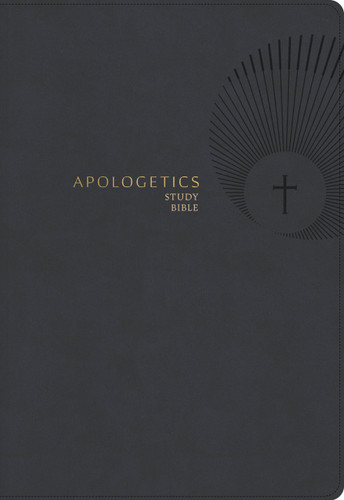 CSB Apologetics Study Bible, Revised & Updated, Easy-to-Read Optimal Type, Charcoal LeatherTouch book cover by CSB Bibles by Holman