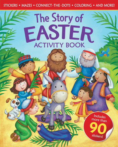 The Story of Easter Activity Book book cover by WorthyKids