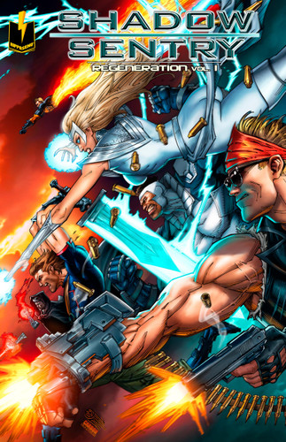 Shadow Sentry: Collected Edition (Shadow Sentry #1) book cover by Eric Ninaltowski, Mark Poulton, Clay Pauley