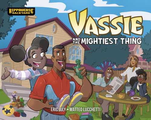 Vassie and the Mightiest Thing (Vassie #1) book cover by Eric July