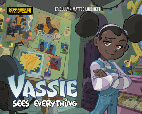 Vassie Sees Everything (Vassie) book cover by Eric July
