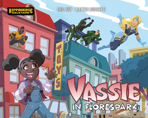 Vassie in Florespark (Vassie) book cover by Eric July