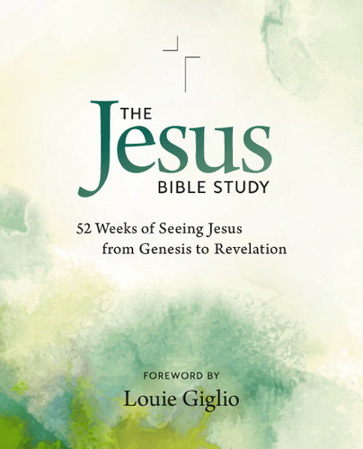 The Jesus Bible Study: 52 Weeks of Seeing Jesus from Genesis to Revelation (Jesus Bible Study Series) book cover by Passion Publishing
