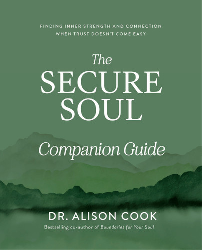 The Secure Soul Companion Guide: Finding Inner Strength and Connection When Trust Doesn't Come Easy book cover by Dr Alison Cook