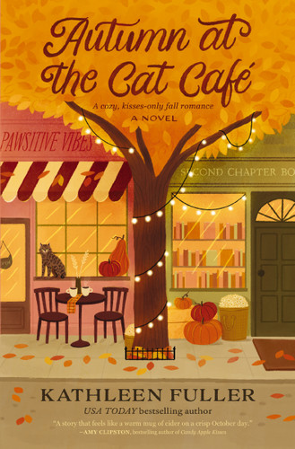Autumn at the Cat Cafe: A Novel book cover by Kathleen Fuller