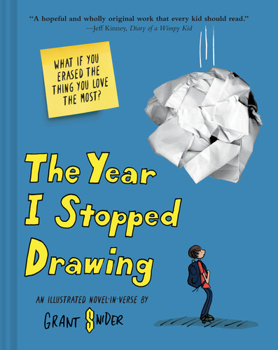The Year I Stopped Drawing: An Illustrated Novel-in-Verse book cover by Grant Snider