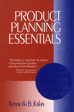 Product Planning Essentials book cover by Kenneth B. Kahn