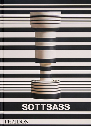 Ettore Sottsass book cover by Phillipe Thome