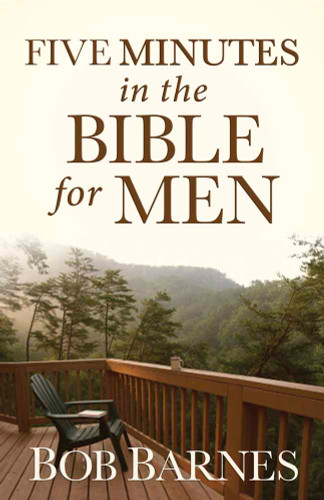 Five Minutes in the Bible for Men book cover by Bob Barnes