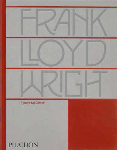 Frank Lloyd Wright book cover by Robert McCarter