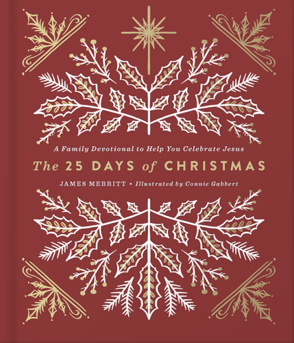 The 25 Days of Christmas: A Family Devotional to Help You Celebrate Jesus book cover by James Merritt
