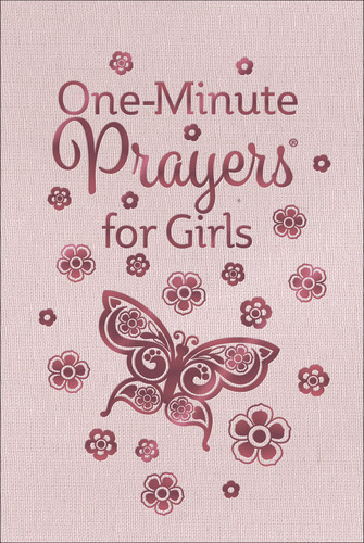 One-Minute Prayers for Girls (One-Minute Prayers) book cover by Harvest House Publishers