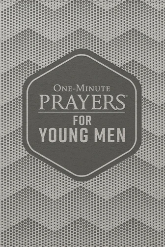 One-Minute Prayers for Young Men (Milano Softone) (One-Minute Prayers) book cover by Clayton King