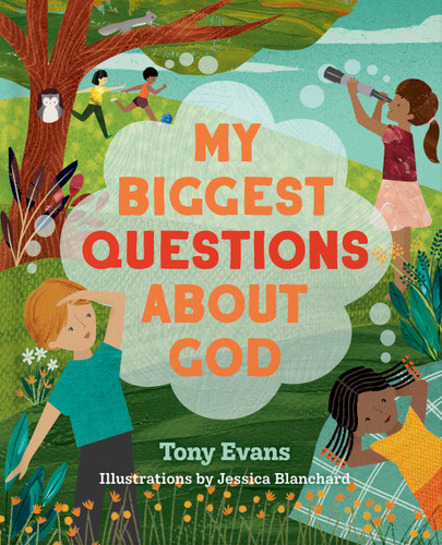 My Biggest Questions About God book cover by Tony Evans