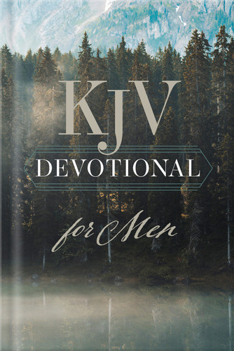KJV Devotional for Men (KJV Devotional) book cover by Harvest House Publishers