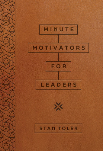 Minute Motivators for Leaders (Milano Softone) book cover by Stan Toler