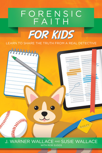Forensic Faith for Kids: Learn to Share the Truth from a Real Detective book cover by J. Warner Wallace, Susie Wallace, Rob Suggs