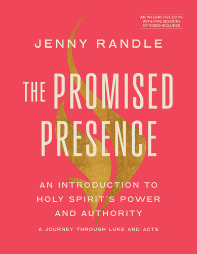 The Promised Presence: An Introduction to Holy Spirit's Power and Authority  (A Journey through Luke and Acts) book cover by Jenny Randle