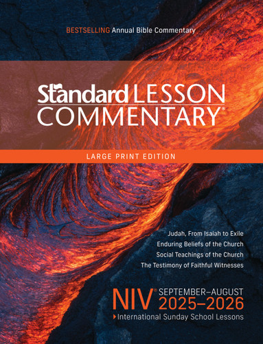 NIV® Standard Lesson Commentary® Large Print Edition 2025-2026 (Standard Lesson Commentary) [9780830787654]