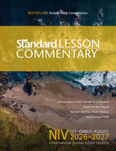 NIV® Standard Lesson Commentary® 2026-2027 | Verse-by-Verse Commentary | Pronunciation Guide | Context and History Lessons | Discussion Questions and Group Activities | ISSL (Standard Lesson Commentary) book cover by Standard Publishing