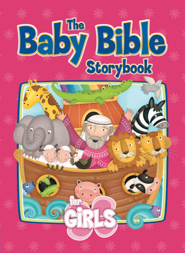 The Baby Bible Storybook for Girls (The Baby Bible Series) book cover by Robin Currie