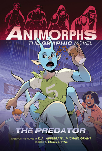 The Predator (Animorphs Graphix #5) book cover by K. A. Applegate, Michael Grant