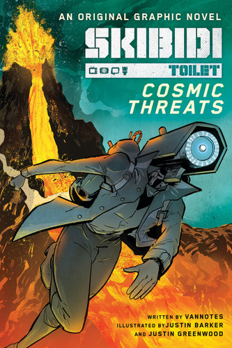 Cosmic Threats (Skibidi Toilet Original Graphic Novel #1) book cover by Vannotes