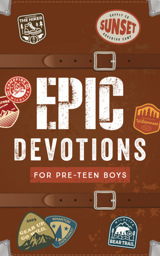 Epic Devotions for Pre-teen Boys book cover by Glenn Hascall