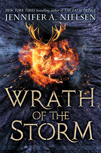 Wrath of the Storm (Mark of the Thief, Book 3) (Mark of the Thief) book cover by Jennifer A. Nielsen