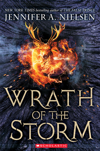 Wrath of the Storm (Mark of the Thief, Book 3) (Mark of the Thief) book cover by Jennifer A. Nielsen