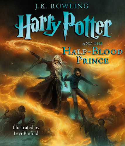 Harry Potter and the Half-Blood Prince: The Illustrated Edition (Harry Potter, Book 6) (Harry Potter) book cover by J. K. Rowling