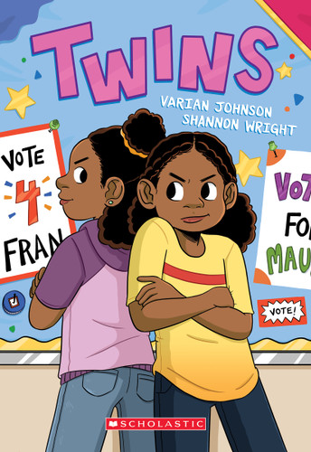 Twins: A Graphic Novel (Twins #1) book cover by Varian Johnson