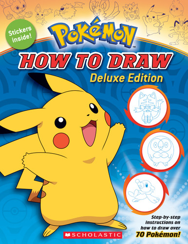 How to Draw Deluxe Edition (Pokémon) book cover by Maria S. Barbo, Tracey West