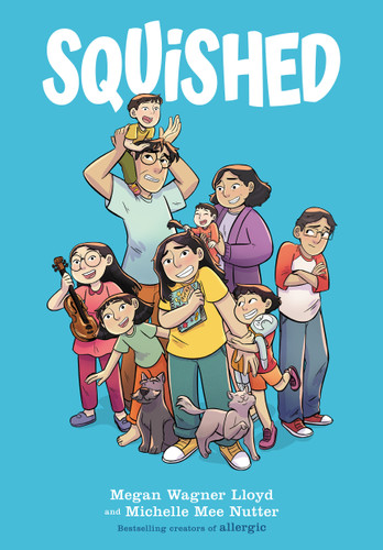Squished: A Graphic Novel book cover by Megan Wagner Lloyd
