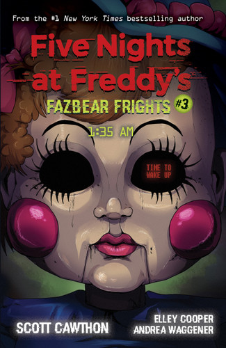 1:35AM: An AFK Book (Five Nights at Freddy's: Fazbear Frights #3) (Five Nights At Freddy's) book cover by Scott Cawthon, Andrea Waggener, Elley Cooper
