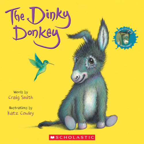 The Dinky Donkey (A Wonky Donkey Book) book cover by Craig Smith