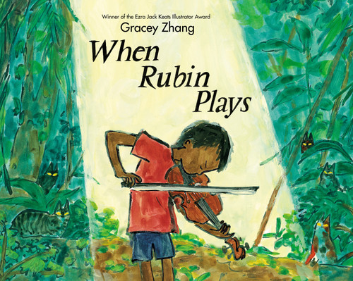 When Rubin Plays book cover by Gracey Zhang