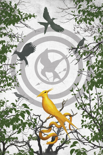Ballad of Songbirds and Snakes Blank Writing Journal (Hunger Games) book cover by Scholastic