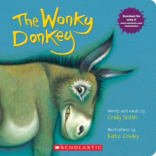 The Wonky Donkey (Board Book) book cover by Craig Smith