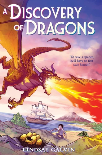 A Discovery of Dragons book cover by Lindsay Galvin