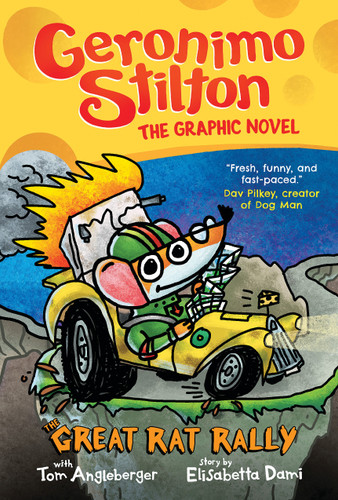 The Great Rat Rally: A Graphic Novel (Geronimo Stilton #3) (Geronimo Stilton Graphic Novel) book cover by Geronimo Stilton
