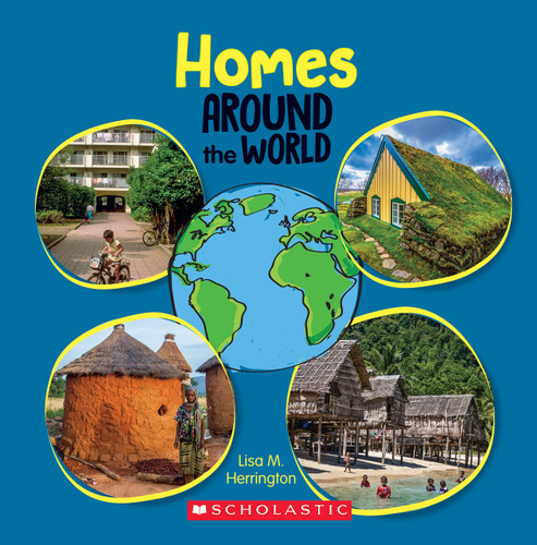 Homes Around the World (Around the World) (Around the World) book cover by Lisa M. Herrington