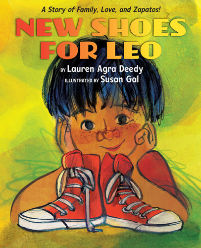 New Shoes for Leo book cover by Lauren Agra Deedy