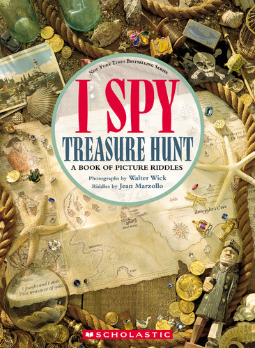 I Spy Treasure Hunt: A Book of Picture Riddles (I Spy) book cover by Jean Marzollo
