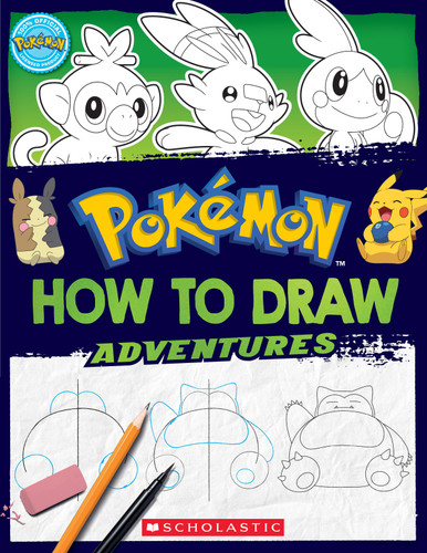 How to Draw Adventures (Pokémon) book cover by Maria S. Barbo