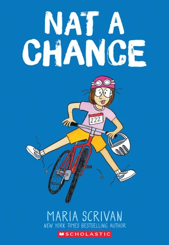 Nat a Chance: A Graphic Novel (Nat Enough #6) (Nat Enough) book cover by Maria Scrivan