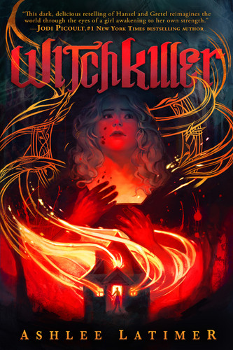 Witchkiller book cover by Ashlee Latimer