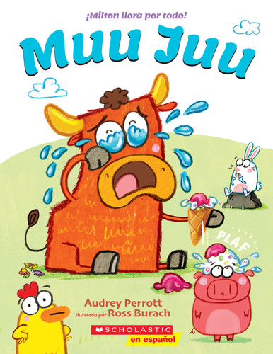 Muu Juu (Moo Hoo) book cover by Audrey Perrott